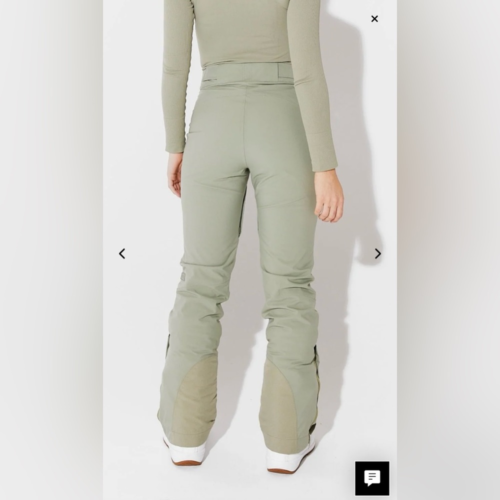 Halfdays Snow Gear “Alessandra” Ski/Snowboard Pant in Sage - Picture 4 of 7
